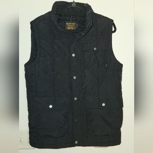 Burton Woodford Men's Vest Dalian Black‎ Size Medium